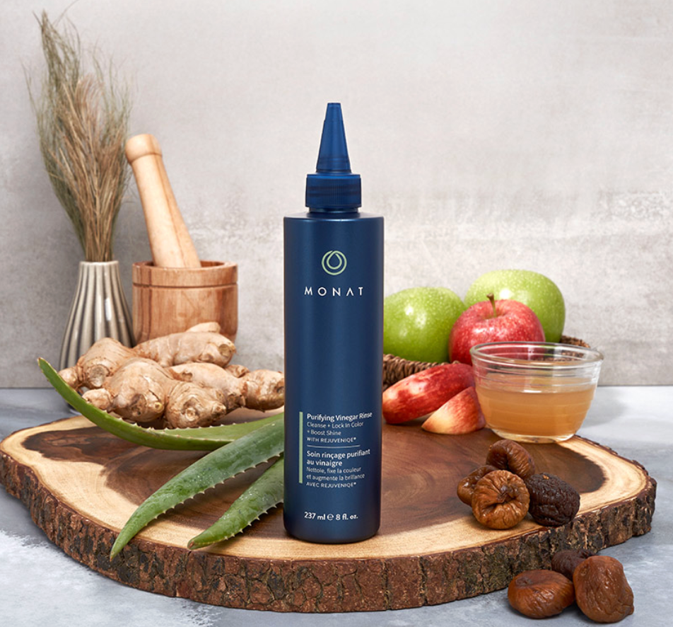 Reinigende Essigspühlung