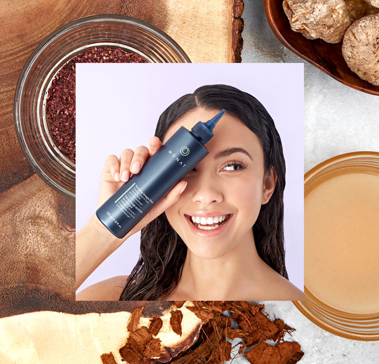 Reinigende Essigspühlung